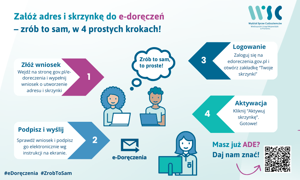 Załóż skrzynkę w systemie e-Doręczeń — prosto, szybko i bez wychodzenia z domu!